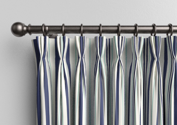 The British Stripe Co. George, London No.1 - Made to Measure Curtains - Image 11